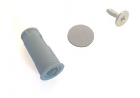 IF-recessed magnet K-Lock 10x27mm grey