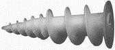 Dowel Turbo 10x35mm plastic