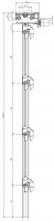 LEHMANN Rod SVS ELEVON Type 7 (0 + 4 height 515 mm)