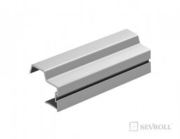 SEVROLL 04539 Universal 16 handle profile 16mm 2,7m silver