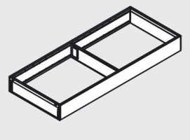 BLUM ZC7S600RH1 Ambia Line frame 100/600mm oak bardolino