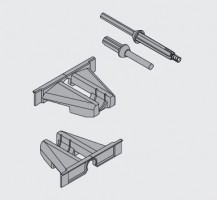 BLUM T57.7400 pinions MOV-Legrabox TipOn