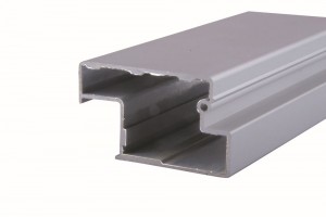 REHAU end strip with overlap Alu lower part alu