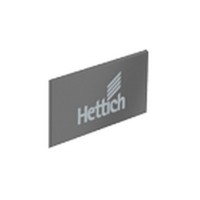 HETTICH 9123005 Arcitech cover cap with logo anthracite