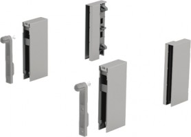 HETTICH 9122973 ArciTech DesignSide Adapter 94 silver