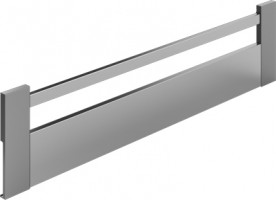 HETTICH 9122875 ArciTech inner drawer front 186/1200 mm stainless steel