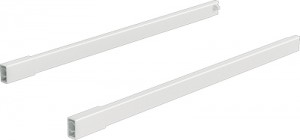K-HETTICH ArciTech longitudinal railing 650 mm white, dowel