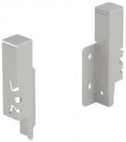 HETTICH 9121835 Arcitech back clip 126 L silver