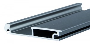 REHAU end rail Alu Kombi stainless steel 360L