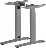 MILADESIGN Desk base with regulation outside Linear LN3403R black