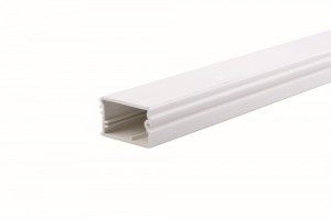 REHAU end rail white