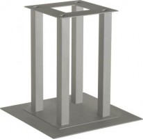 MILADESIGN Table leg central ST877 anthracite