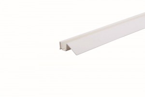 REHAU guide rail for screw white