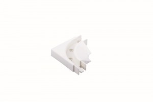 REHAU corner guide rail for screw white