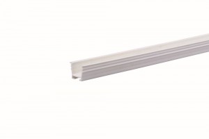 REHAU guide rail 8 mm for milling white