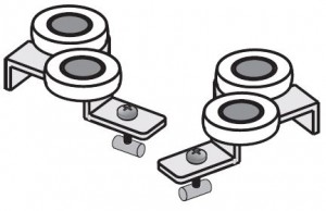 SEVROLL top carriage Simple (10mm Fala) asymmetric L+R