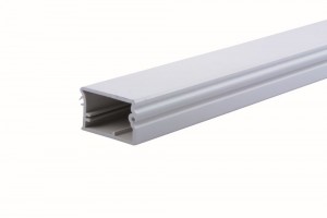 REHAU end rail gray