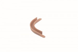 REHAU guide arc 90 ° 8 mm light brown (beech)