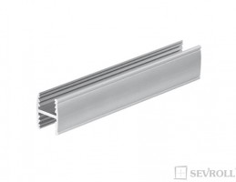 SEVROLL connecting profile H10 Decor 3m silver