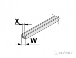 SEVROLL seal for glass 10/6,4mm