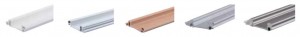 REHAU Central fastening strip C3 - decor beech