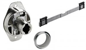 HETTICH 9133927 lock Z23 3-leaf sliding door