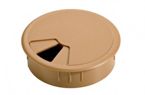 HETTICH 9131028 cable gland 60 mm plastic beech