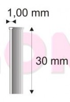 Nail Brad 12/30 zinc, 5000 pcs