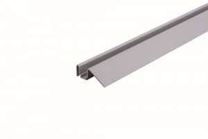 REHAU screw guide rail dark gray (aluminium)