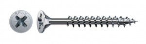 SPAX screw 5x80 flat countersunk headPZ,W,4C MH