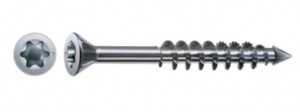 SPAX screw M 4x40/28 countersunk head. TXS, W, C, partial thread