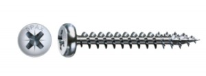 SPAX screw 3,5x20 pan head PZ,W,4C,