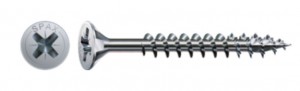 SPAX screw 3,5x50 countersunk head PZ,W,4C MH