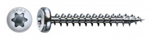 SPAX screw 4x20 semi-round head TXS, W, 4C