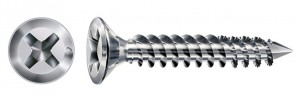 SPAX screw FEX 4x33 countersunk head PZ, Ts, C, Br