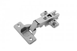 StrongHinges S1 hinge full overlay with H0 washer with euro screws, slide-on