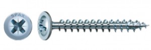 SPAX screw 3,5x17 raised countersunk head with flange  PZ, 4C MH