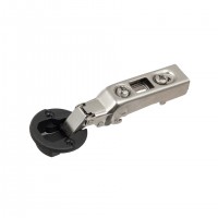 StrongHinges S3 full overlay hinge for glass doors, clip-type, Soft Closing