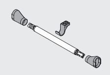 BLUM 20Q153ZA extension piece stabilizing rode Aventos HL