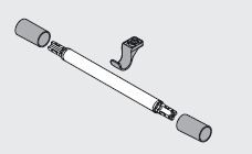 BLUM 20Q153ZN extension piece stabilizing rode for HS