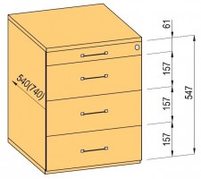 K-BBP Container 740mm type 3/version 4