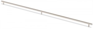 HETTICH 9070747 Handle Hale 967/2x453,5 mm steel imitation