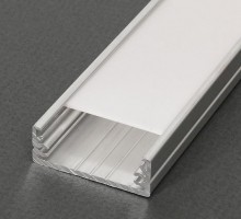 StrongLumio ALU profile for LED Wide aluminum anodized 2000mm