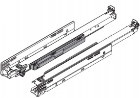 BLUM 760H3800T Movento Tip-on 380mm 40kg