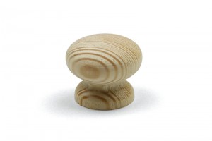 TULIP Knob Adam raw pine + screw