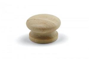 TULIP Knob Jacek pine raw + screw