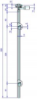 LEHMANN Rod SVS3 Type 5 (1 + 2 height 544 mm)