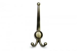 TULIP Hook Murero XL antique brass + screws