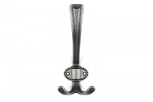 TULIP Hook Rubico XL antique black + screws