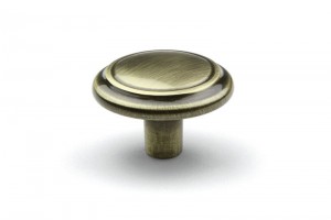 TULIP knob Turia antique brass + screw